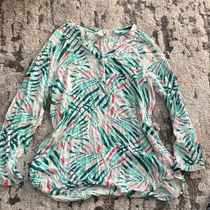 Old Navy Tropical Print Women's Blouse